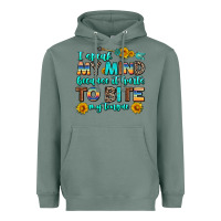 I Speak My Mind Because It Hurts To Bite My Tongue Heavyweight Hoodie | Teevron