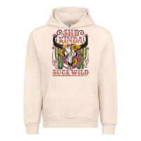 Sandshell she kinda buck wild with bull skull Urban Hoodie - NancyCooperArtShop