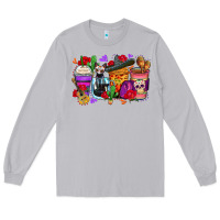 Moon Dust day of the dead coffee cups Long Sleeve Tee - Zillion Design Studio