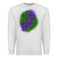 Oatmeal Heather halloween leopard patch 3 Premium Sweatshirt - BundleAndBundleShop