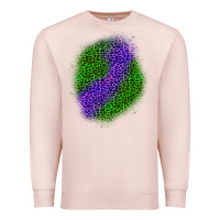 Pale Pink halloween leopard patch 3 Premium Sweatshirt - BundleAndBundleShop