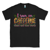 Black i run on caffeine chaos and cuss words Classic Tee - Zillion Design Studio