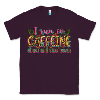 Plum i run on caffeine chaos and cuss words Classic Tee - Zillion Design Studio