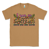 Toasted Coconut i run on caffeine chaos and cuss words Classic Tee - Zillion Design Studio