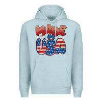 Blue Mist made in usa Premium Hoodie - MaliasSmallBusiness
