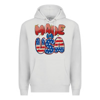 Dove Grey made in usa Premium Hoodie - MaliasSmallBusiness