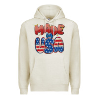 Oatmeal Heather made in usa Premium Hoodie - MaliasSmallBusiness