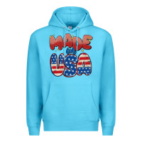 Ocean Blue made in usa Premium Hoodie - MaliasSmallBusiness