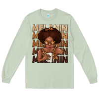 Matcha melanin kid Long Sleeve Tee - texasbilliewilder
