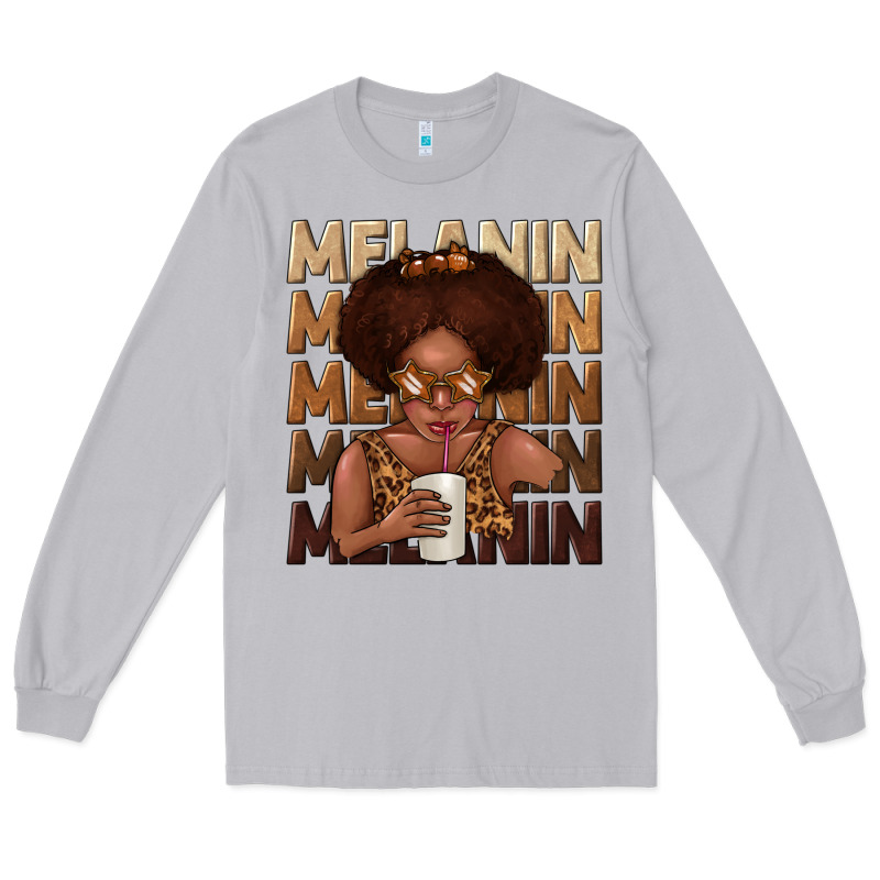 Melanin Kid Long Sleeve Tee by texasbilliewilder | Teevron
