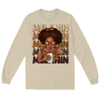 Mushroom melanin kid Long Sleeve Tee - texasbilliewilder