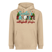 Mushroom santa s favorite volleyball player Heavyweight Hoodie - JahusDesignShop