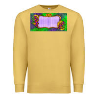 Antique Gold custom halloween lightning bolt license plate Premium Sweatshirt - BundleAndBundleShop