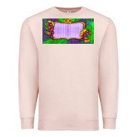 Pale Pink custom halloween lightning bolt license plate Premium Sweatshirt - BundleAndBundleShop