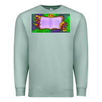 Seafoam custom halloween lightning bolt license plate Premium Sweatshirt - BundleAndBundleShop