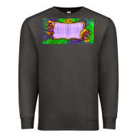 Smoke custom halloween lightning bolt license plate Premium Sweatshirt - BundleAndBundleShop
