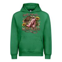 Emerald shouldve come with a warning boots  cowboy Urban Hoodie - NancyCooperArtShop