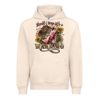 Sandshell shouldve come with a warning boots  cowboy Urban Hoodie - NancyCooperArtShop