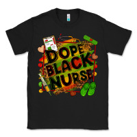 Black dope black nurse Classic Tee - Zillion Design Studio