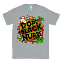 Heather Grey dope black nurse Classic Tee - Zillion Design Studio