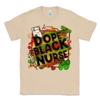 Mushroom dope black nurse Classic Tee - Zillion Design Studio