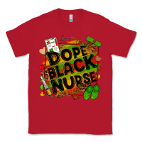Red dope black nurse Classic Tee - Zillion Design Studio