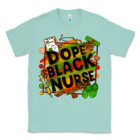 Seafoam dope black nurse Classic Tee - Zillion Design Studio