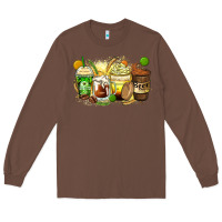Chestnut beer coffee cups Long Sleeve Tee - Zillion Design Studio