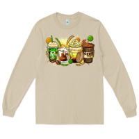 Mushroom beer coffee cups Long Sleeve Tee - Zillion Design Studio