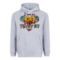 Heather Grey i see no season to act my age Heavyweight Hoodie - AdoDesignShop