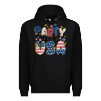 Black party in the usa Premium Hoodie - MaliasSmallBusiness