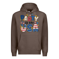 Coffee party in the usa Premium Hoodie - MaliasSmallBusiness