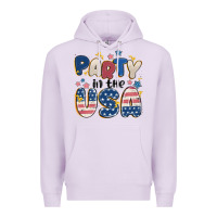 Lilac party in the usa Premium Hoodie - MaliasSmallBusiness