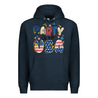 Navy party in the usa Premium Hoodie - MaliasSmallBusiness