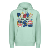 Seafoam party in the usa Premium Hoodie - MaliasSmallBusiness