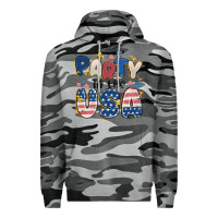 Slate Camo party in the usa Premium Hoodie - MaliasSmallBusiness