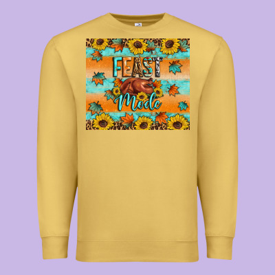 Feast Mode Premium Sweatshirt Designed By Artiststas