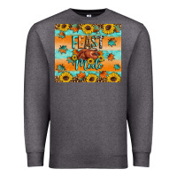 Charcoal Heather Feast mode Premium Sweatshirt - Artiststas