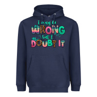 Navy i may be wrong but doubt it Heavyweight Hoodie - AdoDesignShop