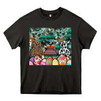 Asphalt easter Heavy Core Tee - CowhideDigitalArt