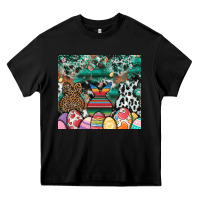 Black easter Heavy Core Tee - CowhideDigitalArt