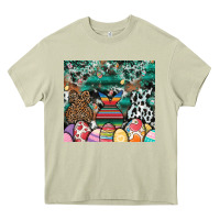 Mossy easter Heavy Core Tee - CowhideDigitalArt