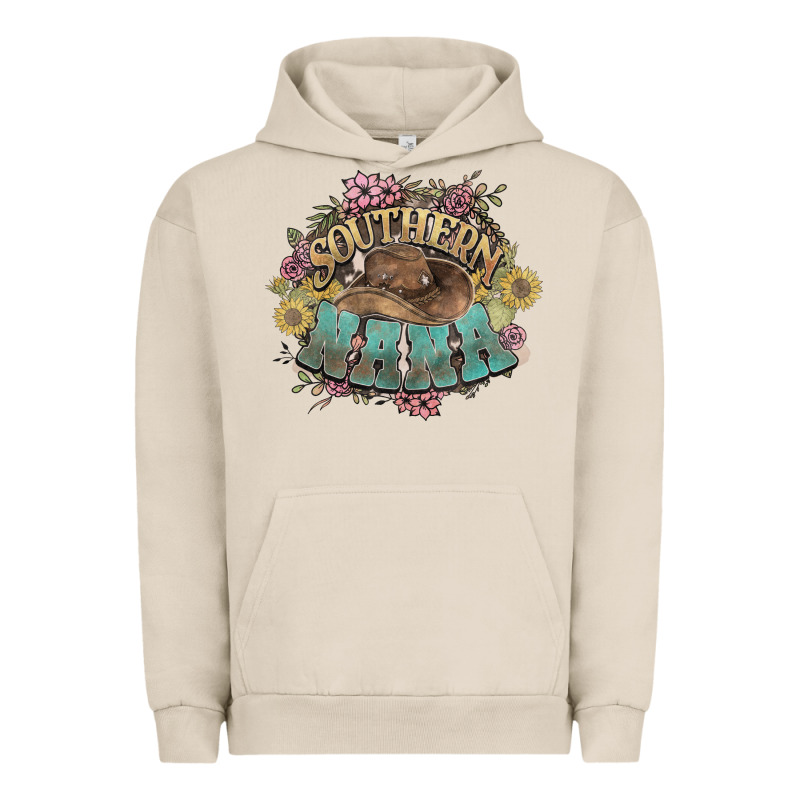Southern Nana Western Flowers Urban Hoodie by NancyCooperArtShop | Teevron
