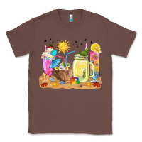 Chestnut summer drinks coffee cups Classic Tee - texasbilliewilder