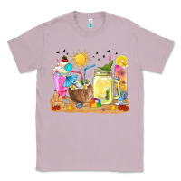 Lilac summer drinks coffee cups Classic Tee - texasbilliewilder