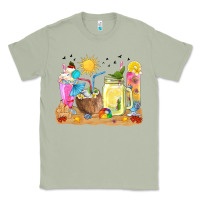 Matcha summer drinks coffee cups Classic Tee - texasbilliewilder