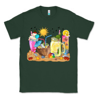 Sports Green summer drinks coffee cups Classic Tee - texasbilliewilder
