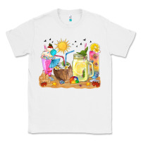 White summer drinks coffee cups Classic Tee - texasbilliewilder