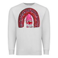 Dove Grey valentines gnomies rainbow Premium Sweatshirt - JahusDesignShop