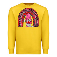 Lemon valentines gnomies rainbow Premium Sweatshirt - JahusDesignShop
